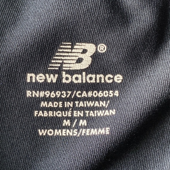 New Balance Women's Black Athletic Performance Capri Leggings Size Medium - Picture 2 of 10